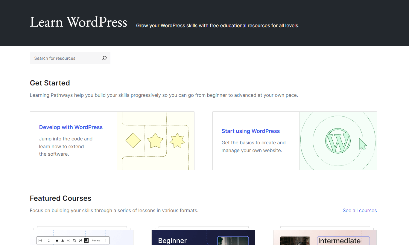WordPress koulutus kuntoon - Uusitun Learn WordPressin kanssa - WP-opas