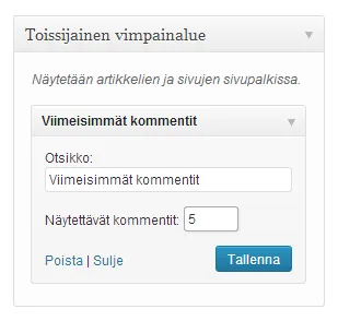 viimeisimmat-kommentit-vimpain-asetukset